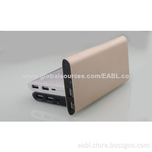 Portable Chargers for iPhone, 12,000mAh Capacity, Aluminum Alloy Housing